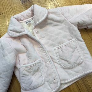 Nanas Plush barn Jacket w Faux Fur Sherpa Lining